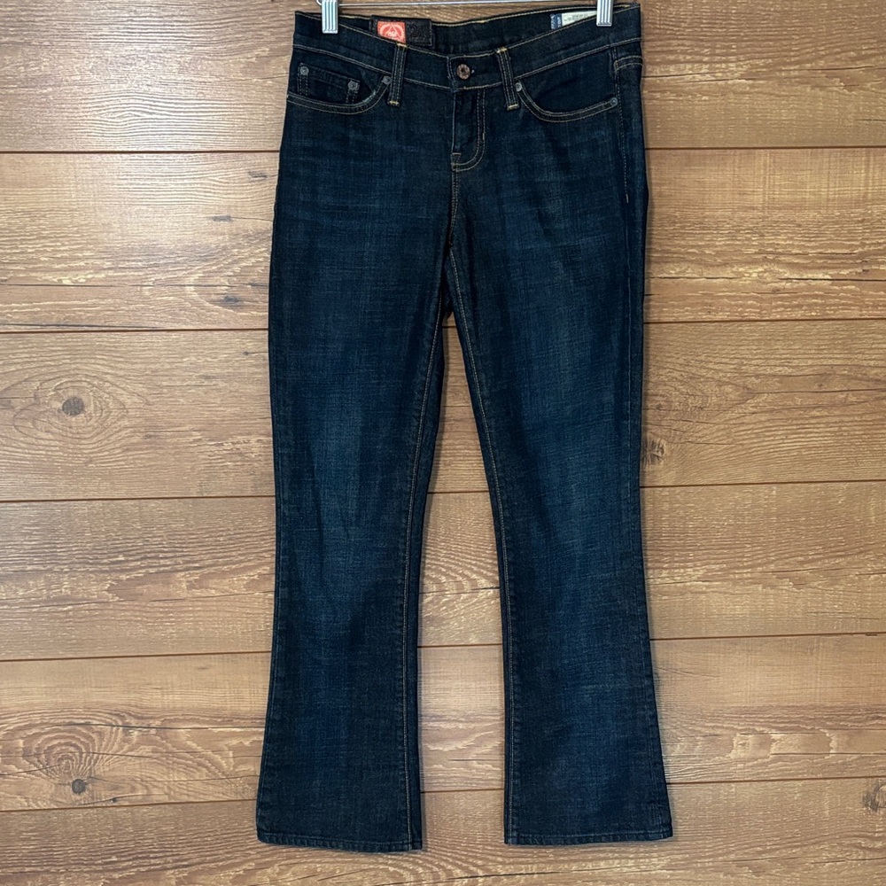 Gap 1969 sz 2A low-rise bootcut dark wash jeans